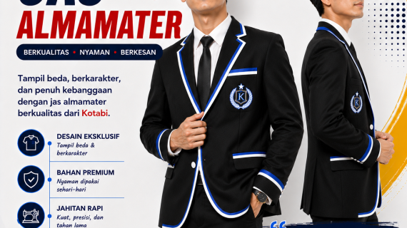Perusahaan Konveksi Jas Almamater Custom