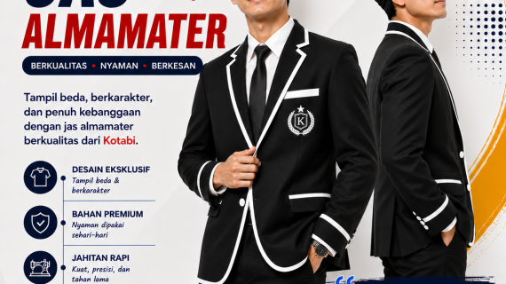 Perusahaan Pembuatan Jas Almamater Custom