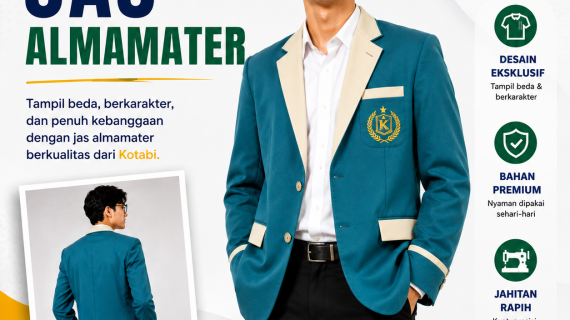pembuat jas almamater