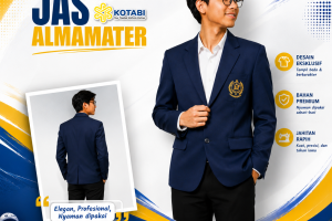 produksi jas almamater